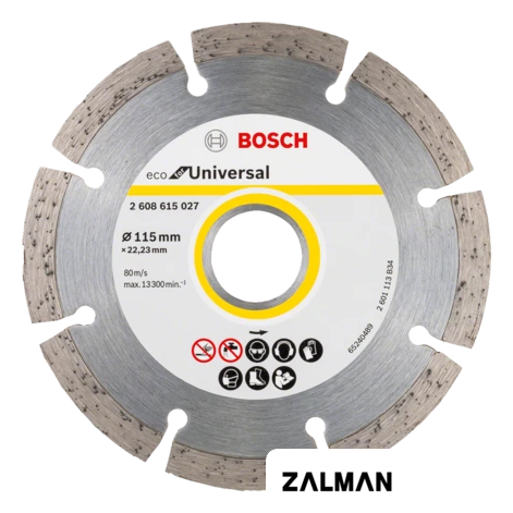Отрезной диск алмазный  Bosch Eco Universal 2608615027