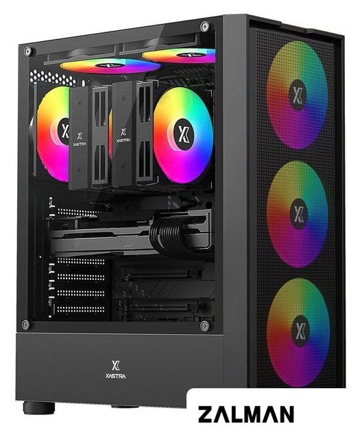 Корпус XASTRA A301 4FRGB (черный)