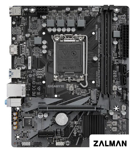 Материнская плата Gigabyte H610M K DDR4 (rev. 2.0)