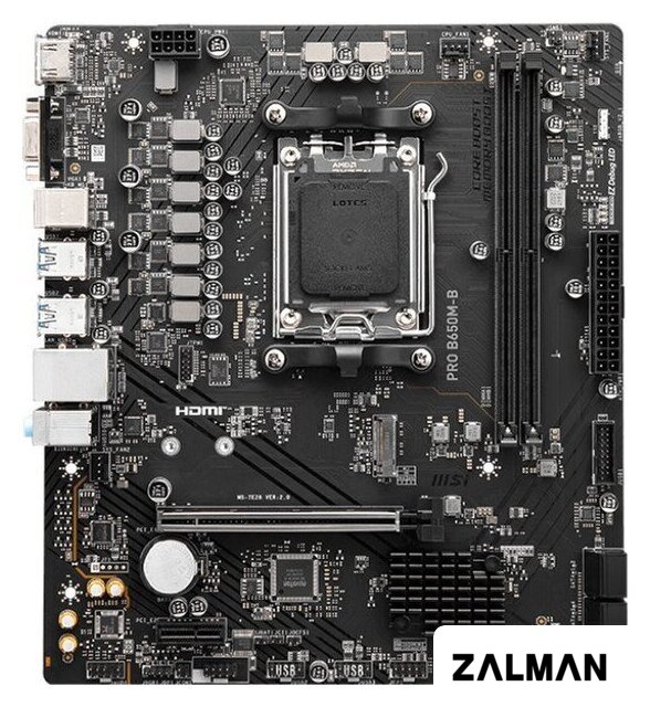 Материнская плата MSI Pro B650M-B