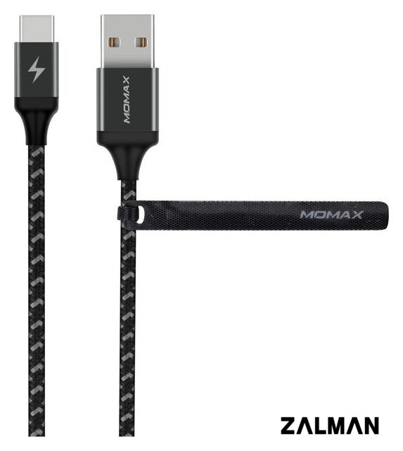 Кабель Momax DTA11D USB 2 Type-C - USB 2 Type-A (1 м, черный)