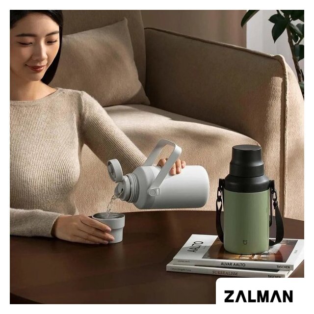 Термос Xiaomi Mijia Big Belly Thermos Cup MJDDB01PL 1 л (белый)