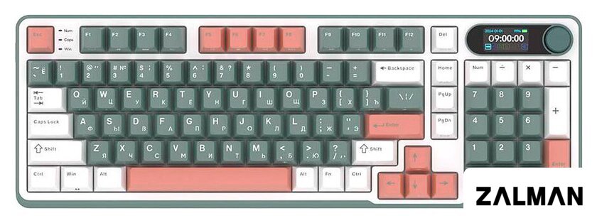 Клавиатура Royal Kludge RK-S98 RGB Camping (RK Chartreuse)