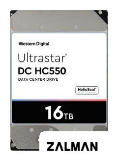 Жесткий диск WD Ultrastar DC HC550 16TB WUH721816AL5204