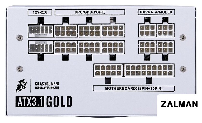 Блок питания 1stPlayer NGDP Gold 1200W HA-1200BA4-WH