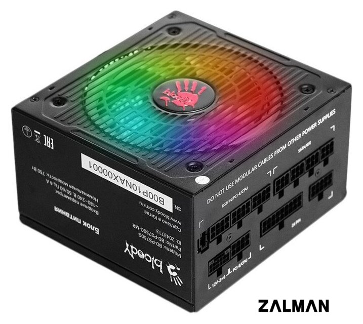 Блок питания A4Tech Bloody BD-PS750G-MR