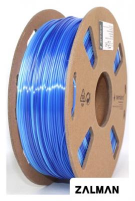 Пластик Gembird PLA Silk 1.75 мм 1000 г (холодный синий)