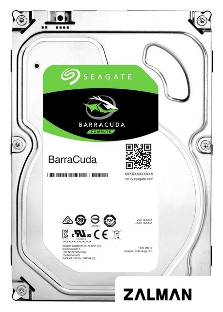 Жесткий диск Seagate BarraCuda 1TB [ST1000DM010]