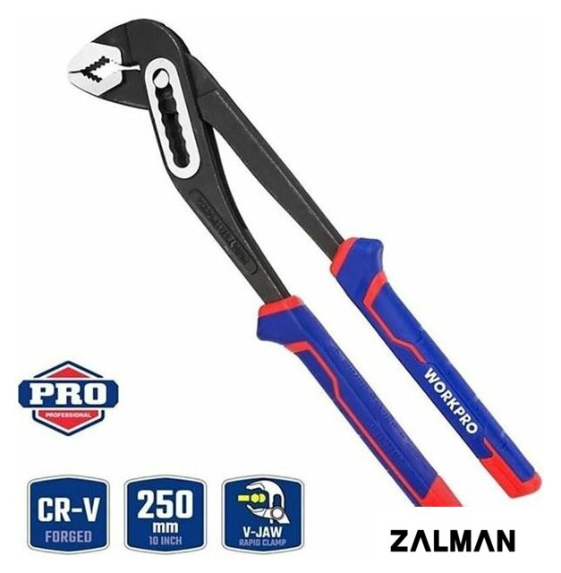 Клещи зажимные Workpro WP231028