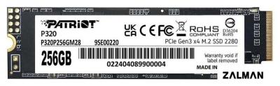 SSD Patriot P320 256GB P320P256GM28