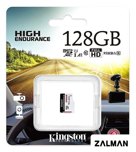 Карта памяти Kingston High Endurance microSDXC 128GB SDCE/128GB