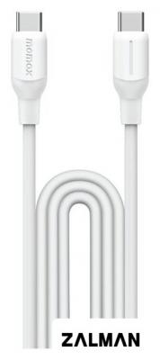 Кабель Momax DC23W USB 3.2 Gen2 Type-C - USB 3.2 Gen1 Type-C (1.2 м, белый)