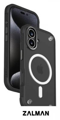 Чехол для телефона Momax CaseForm Air MagSafe для iPhone 16 Plus MUAP24LD (черный)