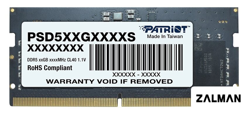 Оперативная память Patriot Signature Line 16ГБ DDR5 5600 МГц PSD516G560081S