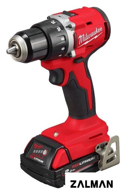 Дрель-шуруповерт Milwaukee M18 M18BLDDRC-202C 4933492833 (с 2-мя АКБ 2 Ач, кейс)