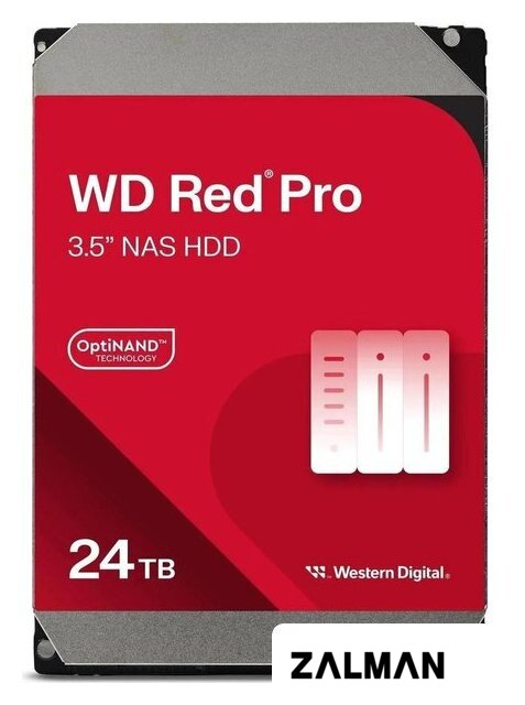 Жесткий диск WD Red Pro 24TB WD241KFGX