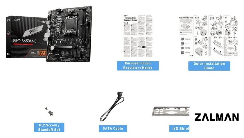 Материнская плата MSI Pro B650M-E