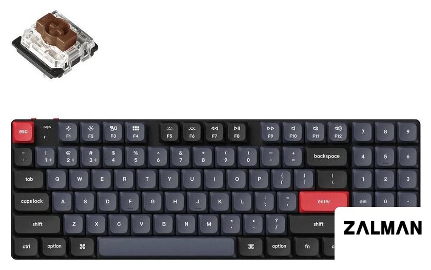 Клавиатура Keychron K13 Pro RGB K13P-H3-RU (Gateron Low Profile Brown)