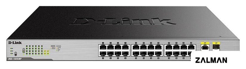 Неуправляемый коммутатор D-Link DGS-1026MP/B2A