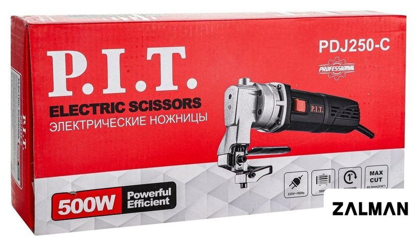 Листовые электрические ножницы P.I.T. PDJ250-C