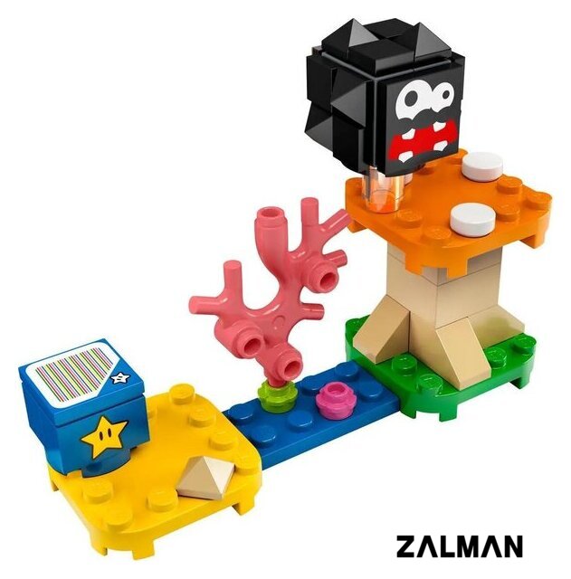Конструктор LEGO Super Mario 30389 Лохматик и гриб-платформа