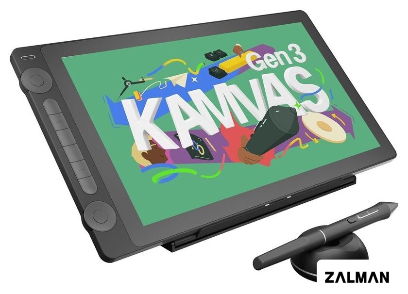 Графический монитор Huion Kamvas 16 Gen 3 GS1563 (черный)