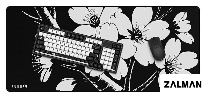 Коврик для стола Lunacy Black Sakura XL