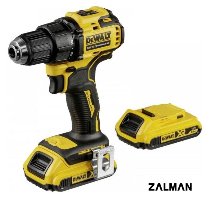 Дрель-шуруповерт DeWalt DCD708D2T-QW (с 2-мя АКБ, кейс)