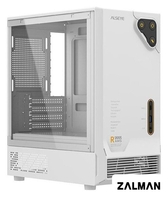 Корпус ALSEYE RAMS 1.0 Type-C (белый)
