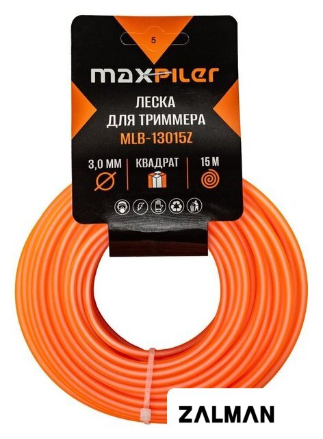Леска для триммера MaxPiler MLB-13015Z